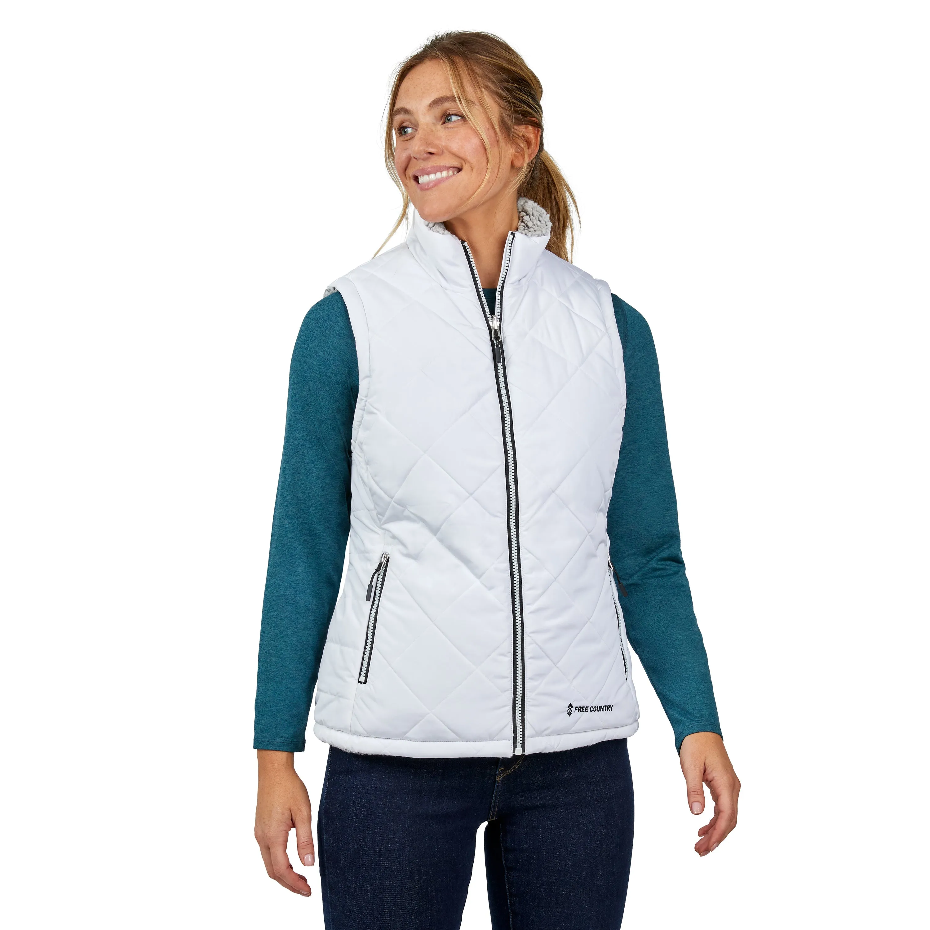 Free Country Women's Expedition Stratus Lite Reversible Vest