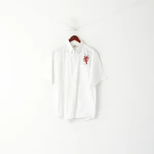 Fruit of the Loom Men L 41/42 Casual Shirt White Cotton Wir in Horst 2012 Top