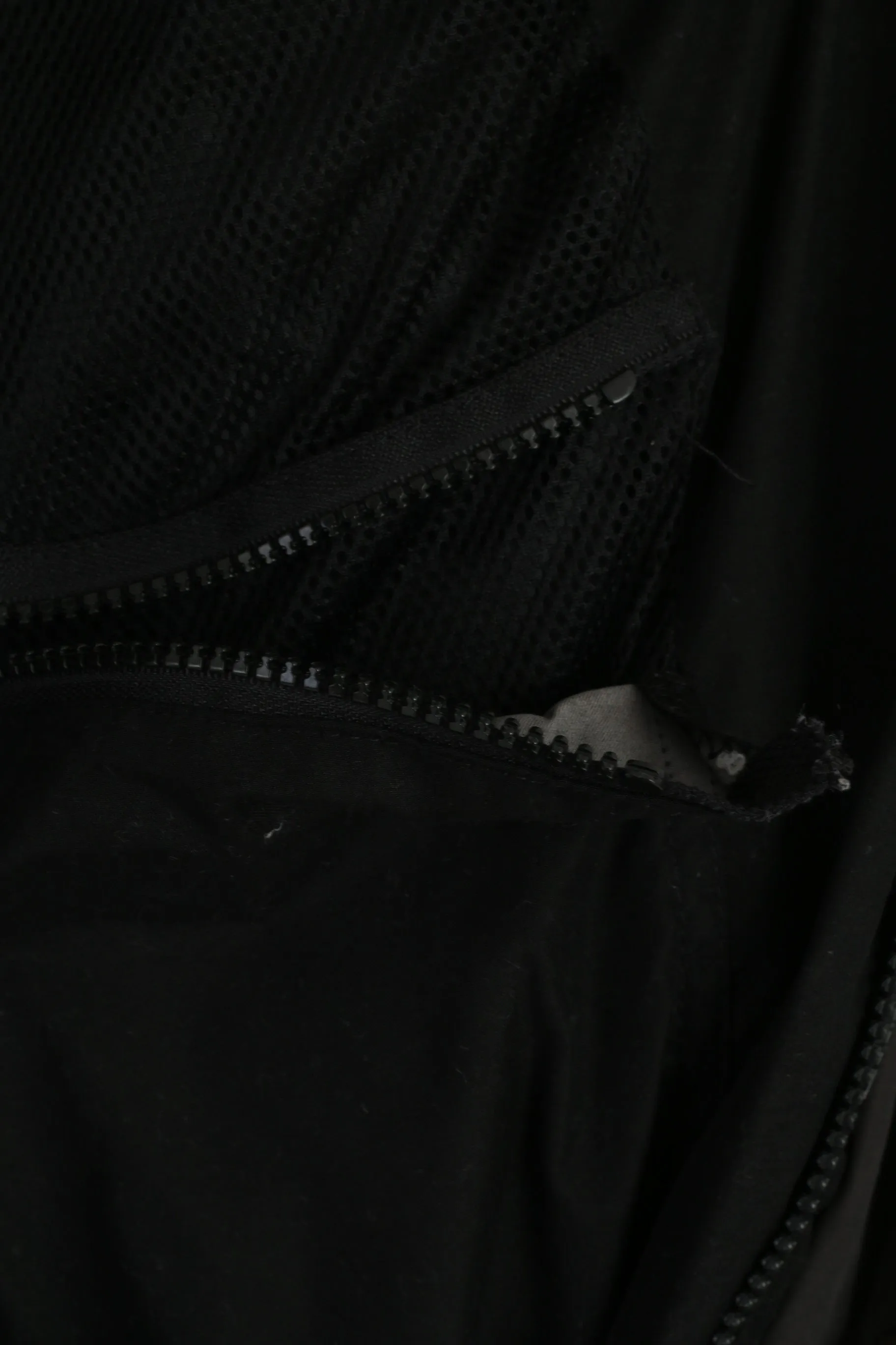 GAUPA Norway Men XXL Jacket Black Microfiber Hidden Hood Outdoor Mountain Top