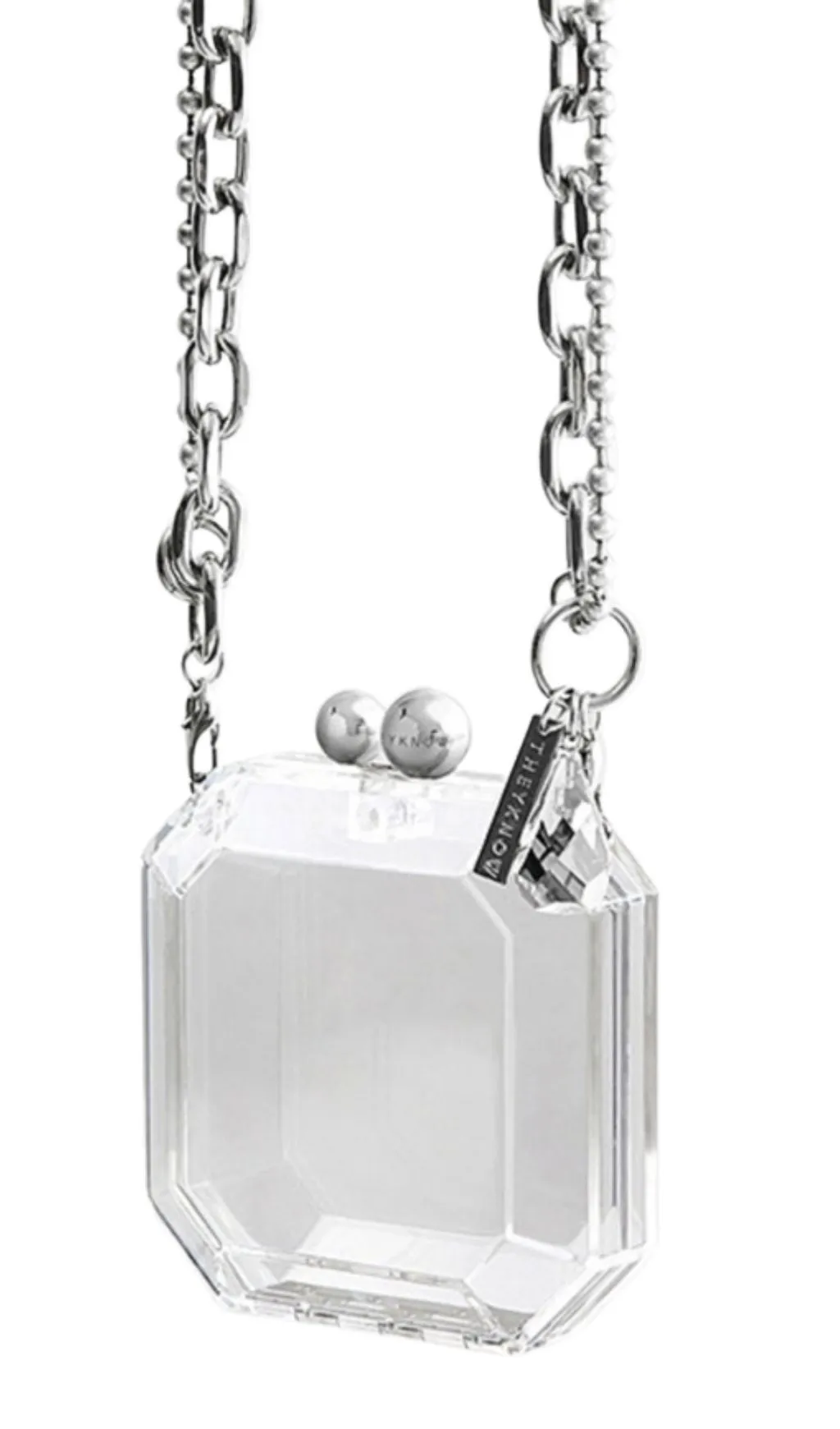 GEM BAG VELET ACRYLIC SINGLE-SHOULDER CLUTH Gloria Lanvin