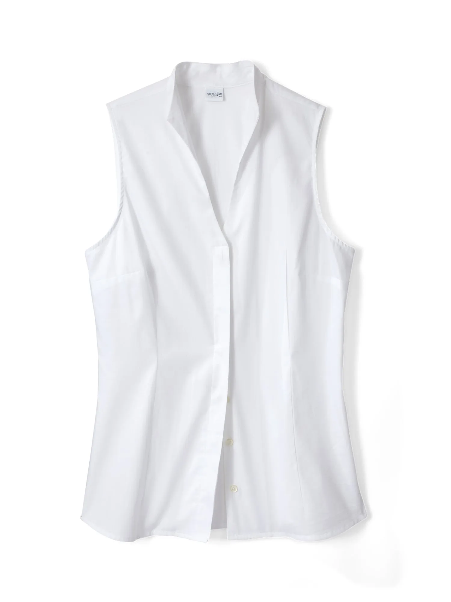 Gloria Sleeveless Cotton Shirt
