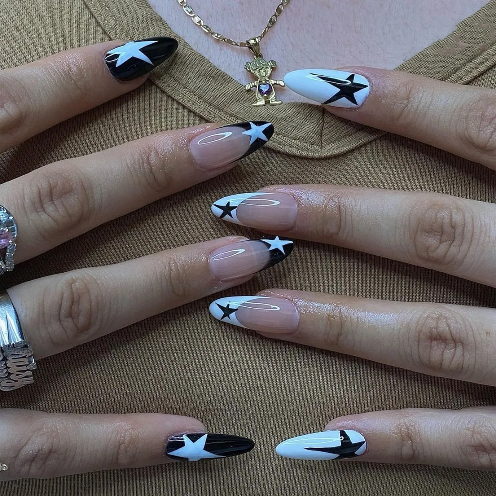 Goth Girl Press On Nails