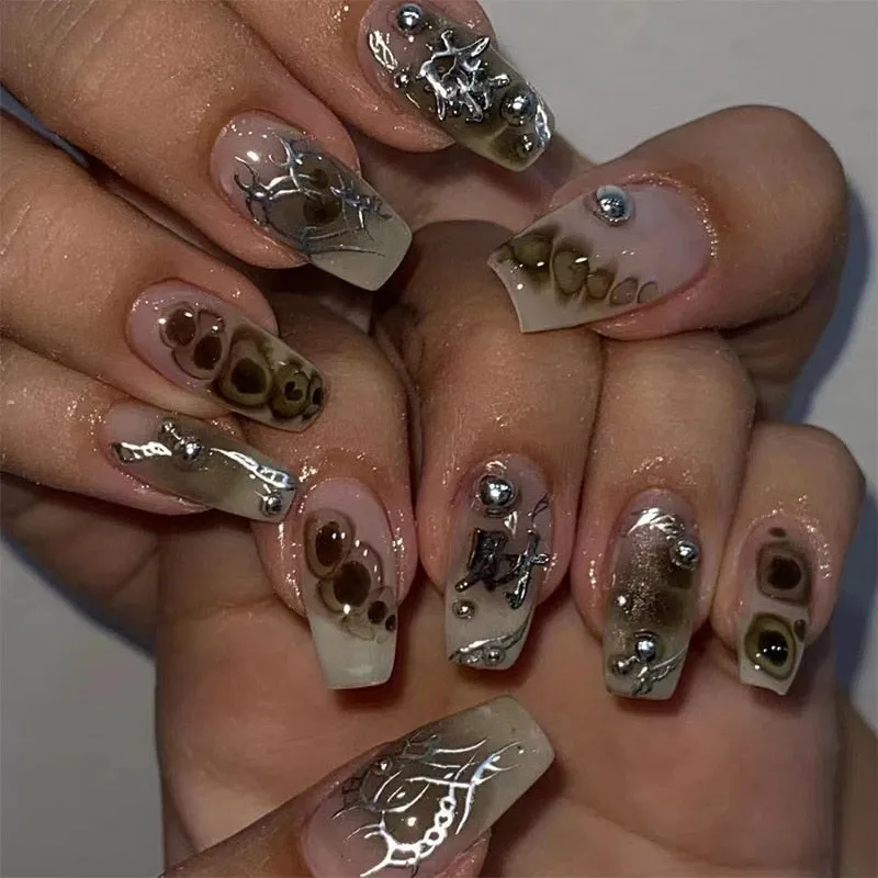 Goth Girl Press On Nails
