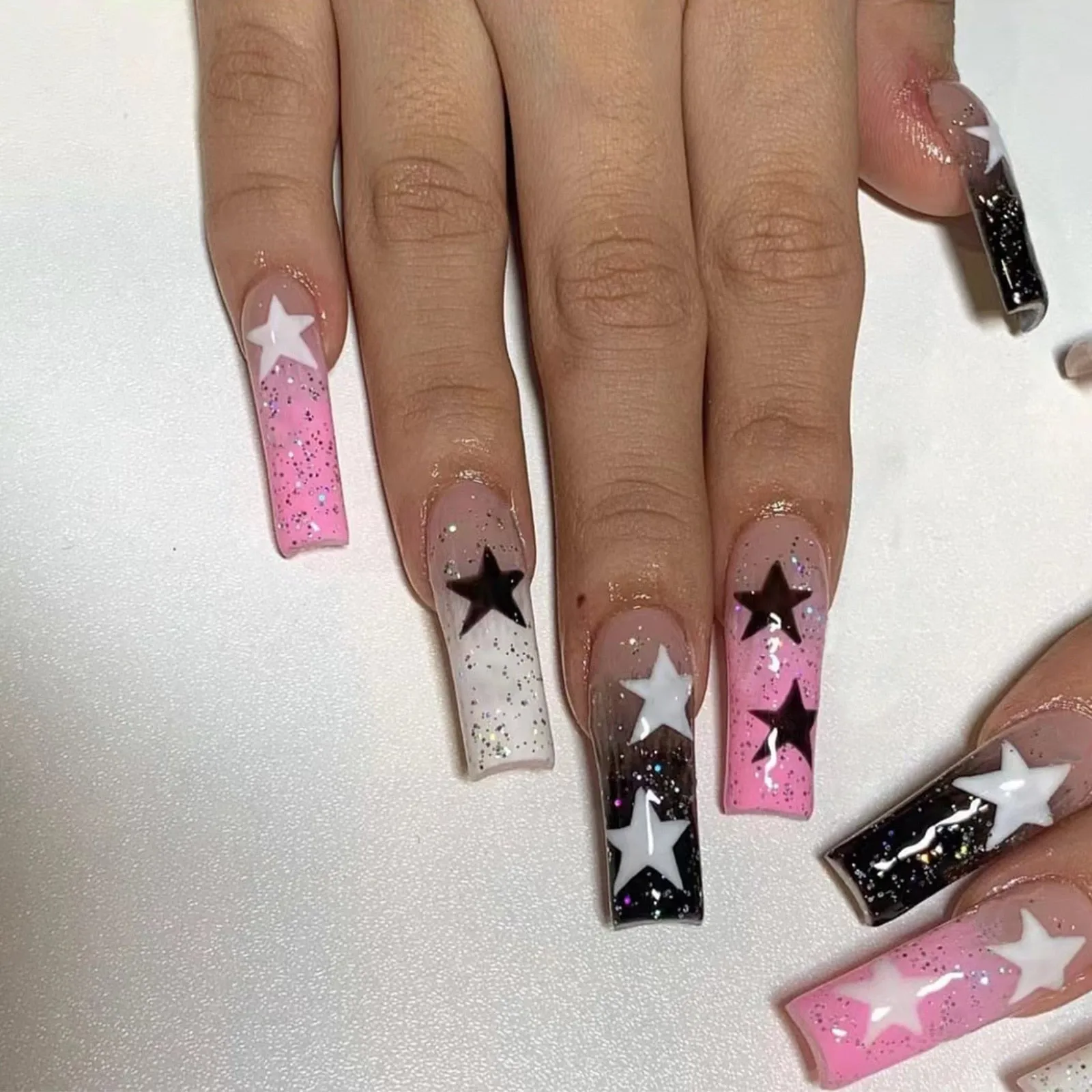Goth Girl Press On Nails