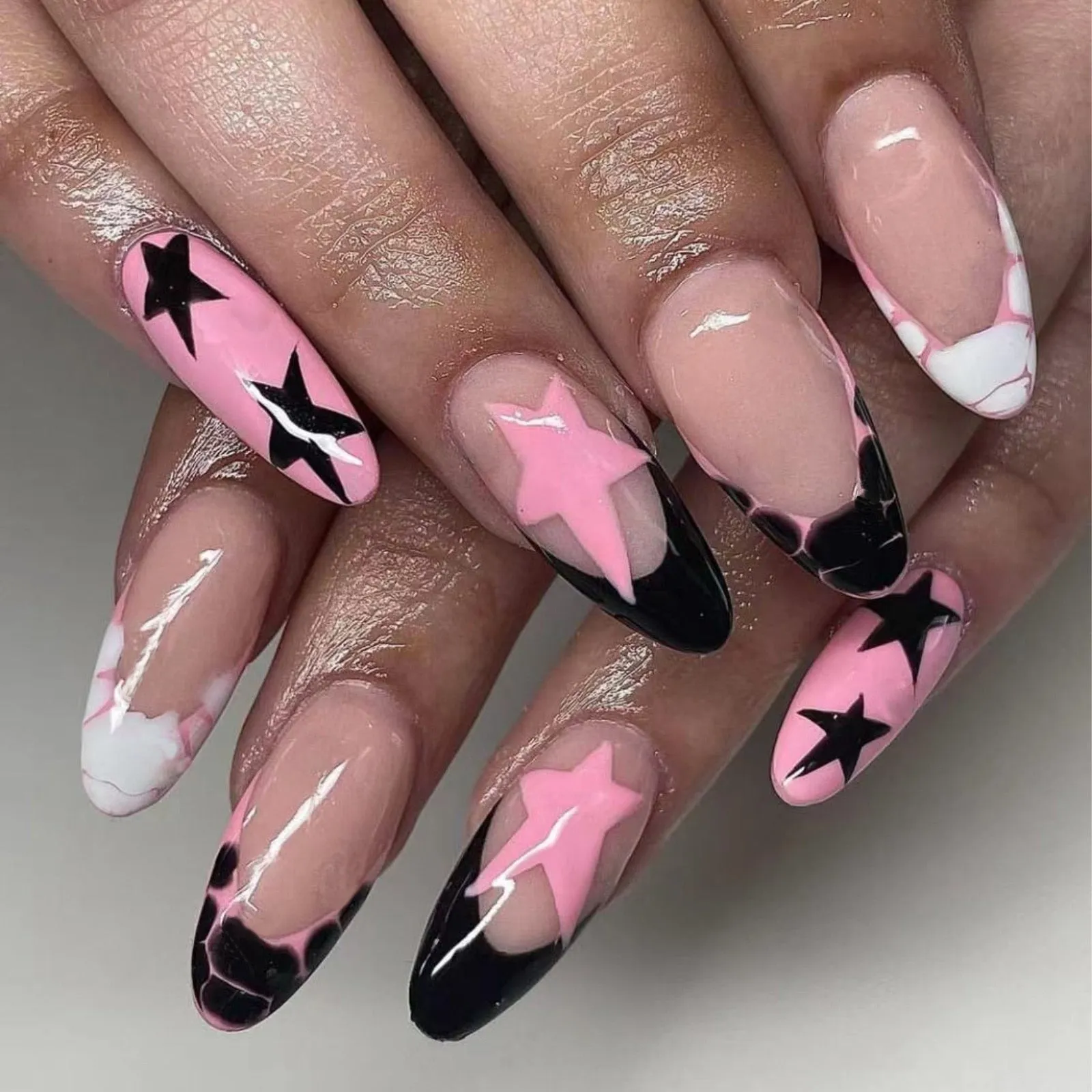 Goth Girl Press On Nails