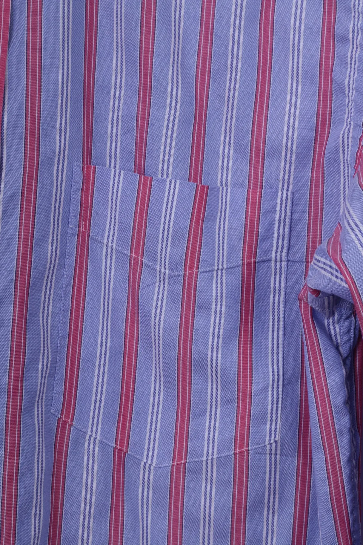Hackett London Men S Casual Shirt Blue Striped Finest Italian Cotton Long Sleeve