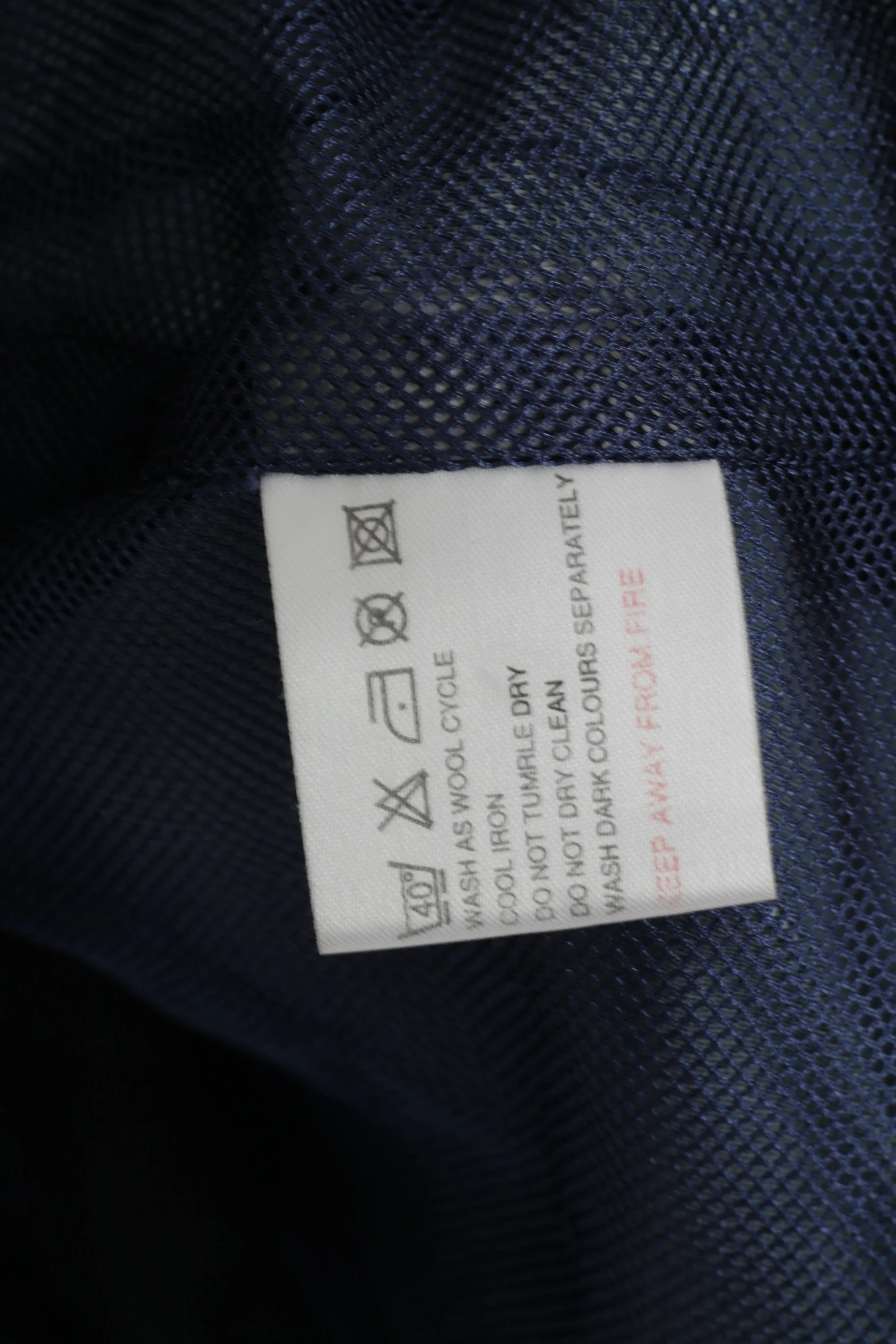 Head Men XL Jacket Navy Nylon Sport Hidden Hood Waterproof Vintage Top