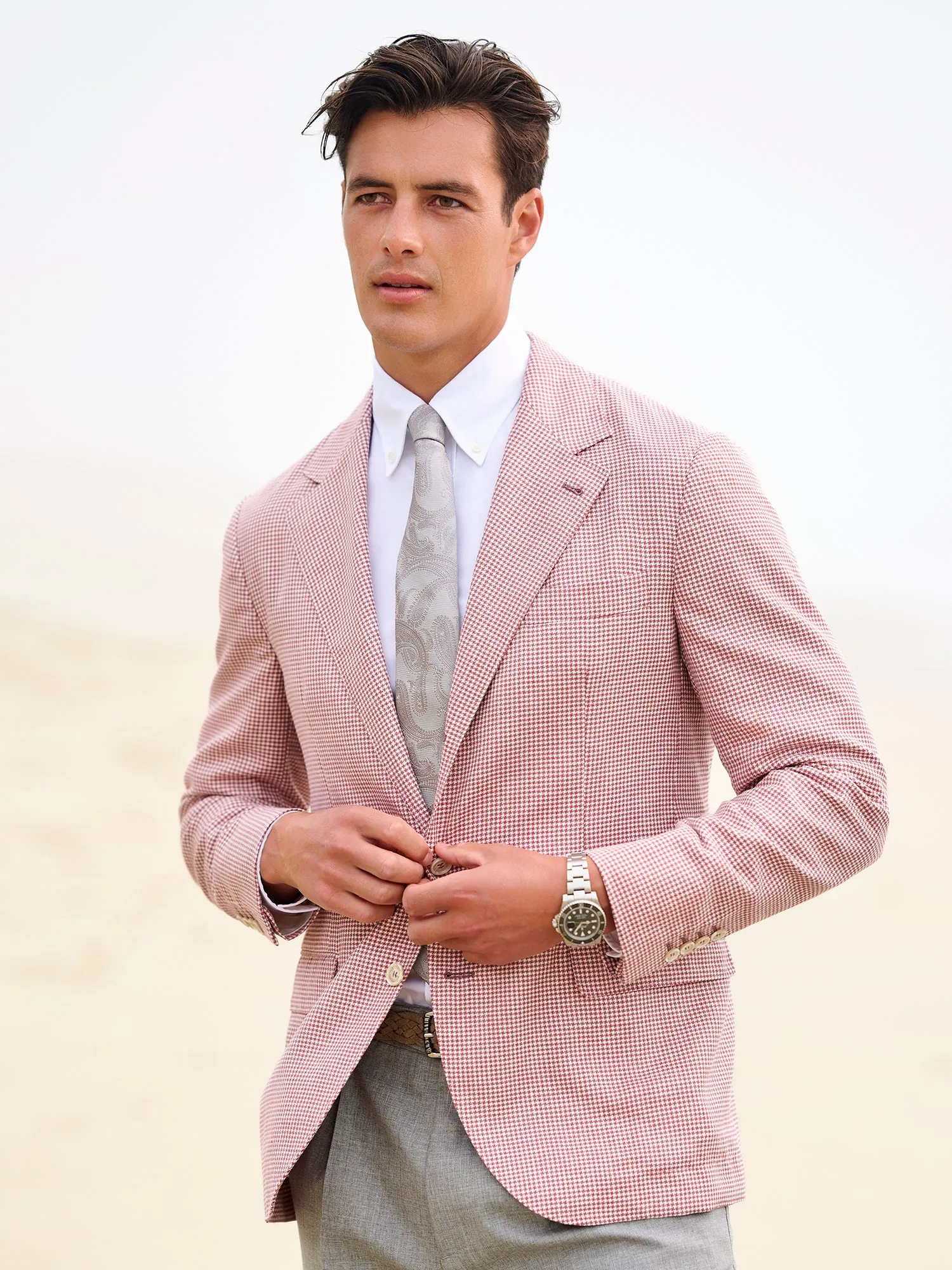 Houndstooth Blazer