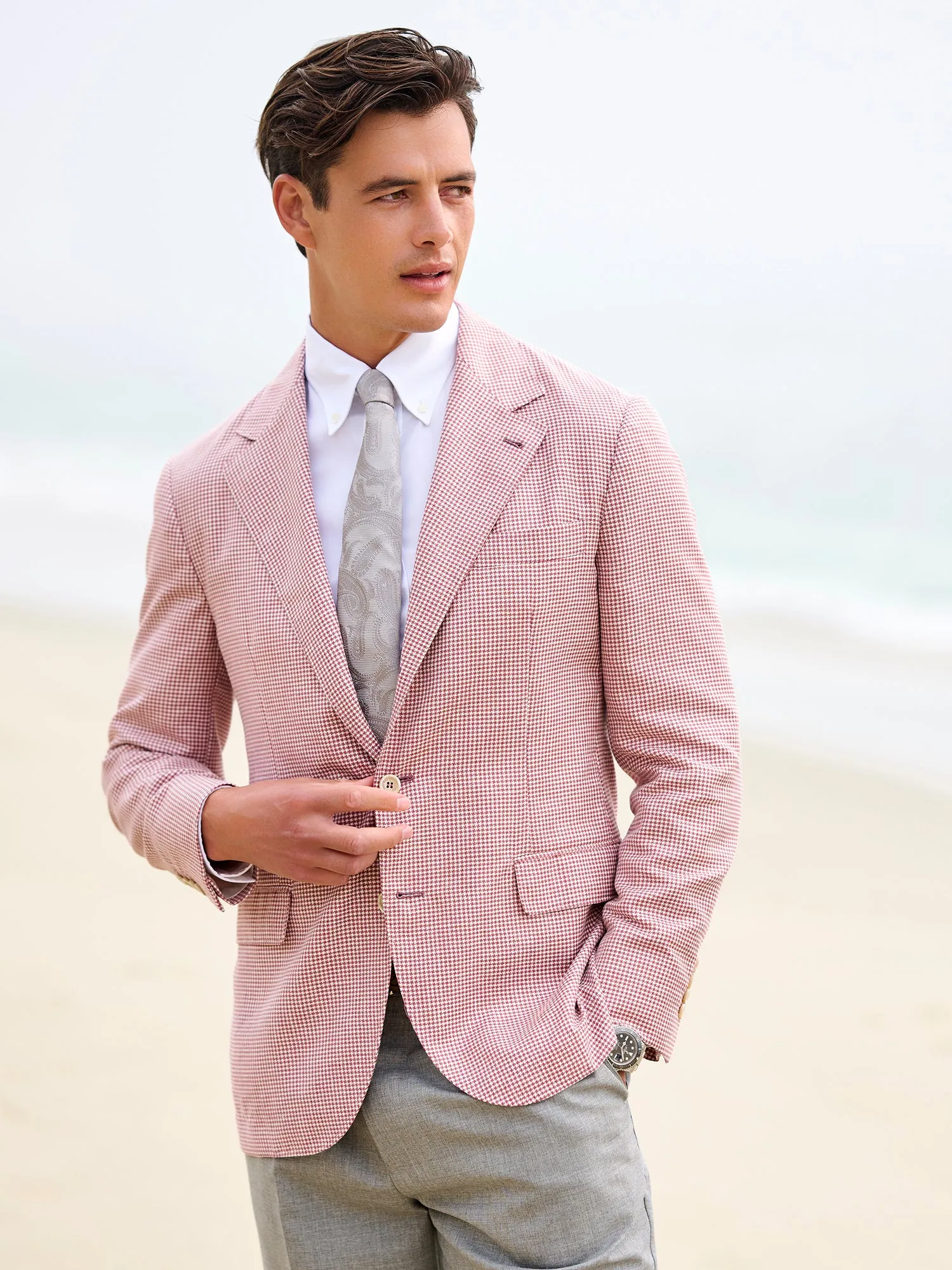 Houndstooth Blazer