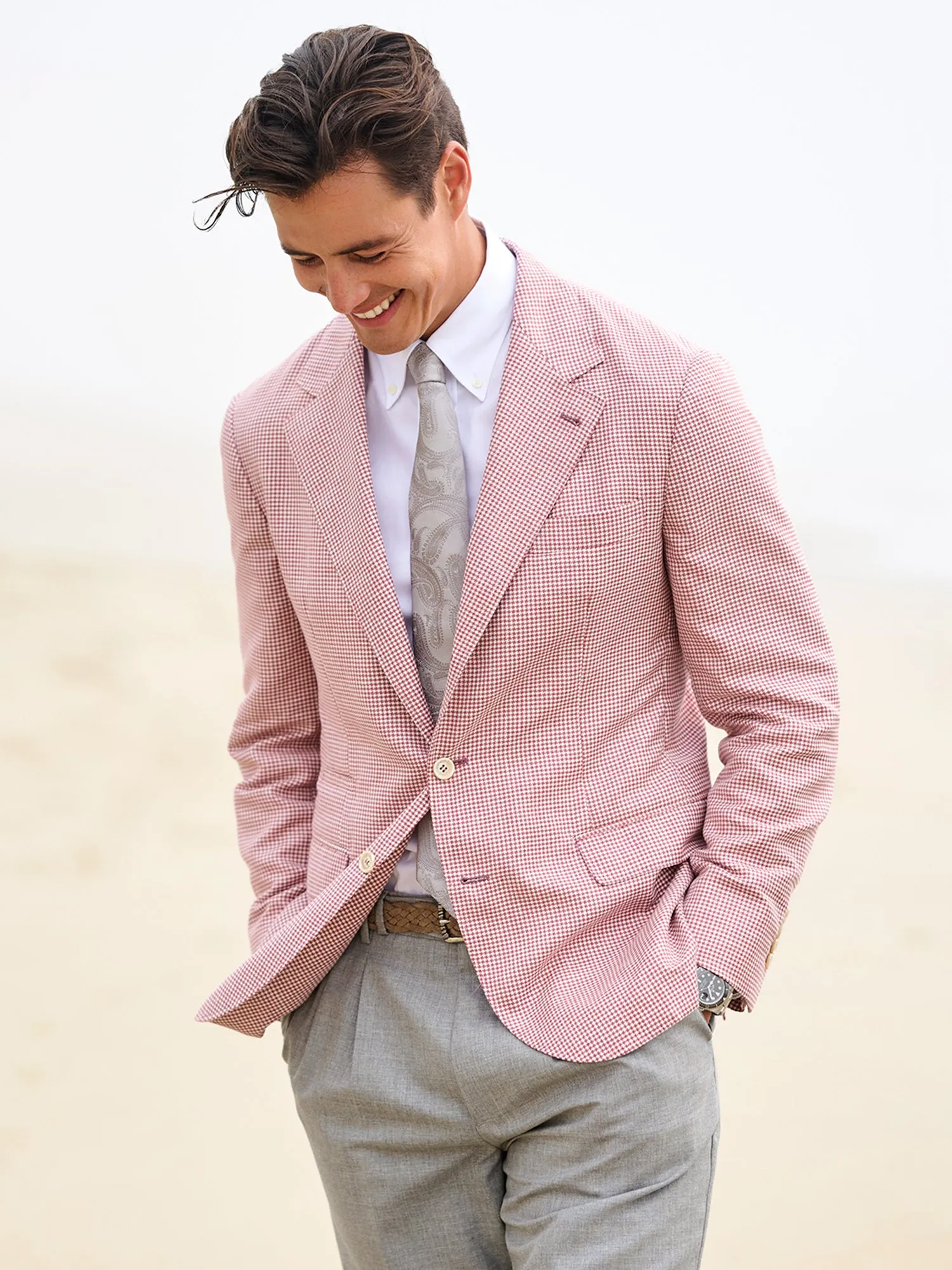 Houndstooth Blazer