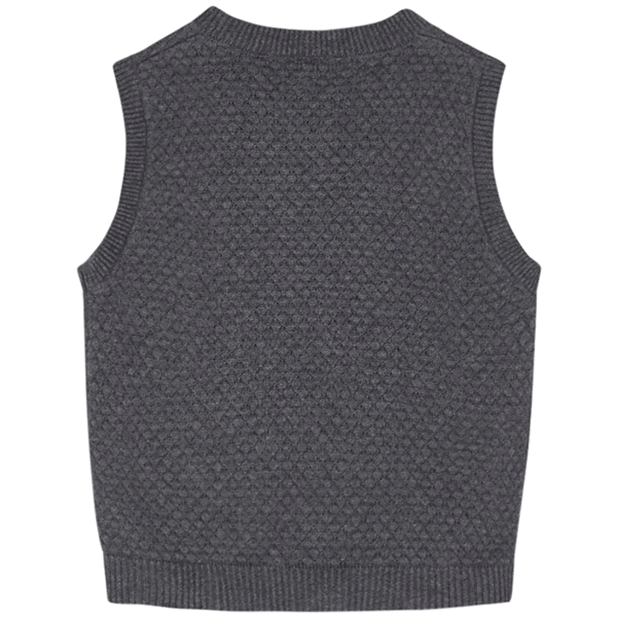 Hust & Claire Mini Antracite Melange Eigil Vest