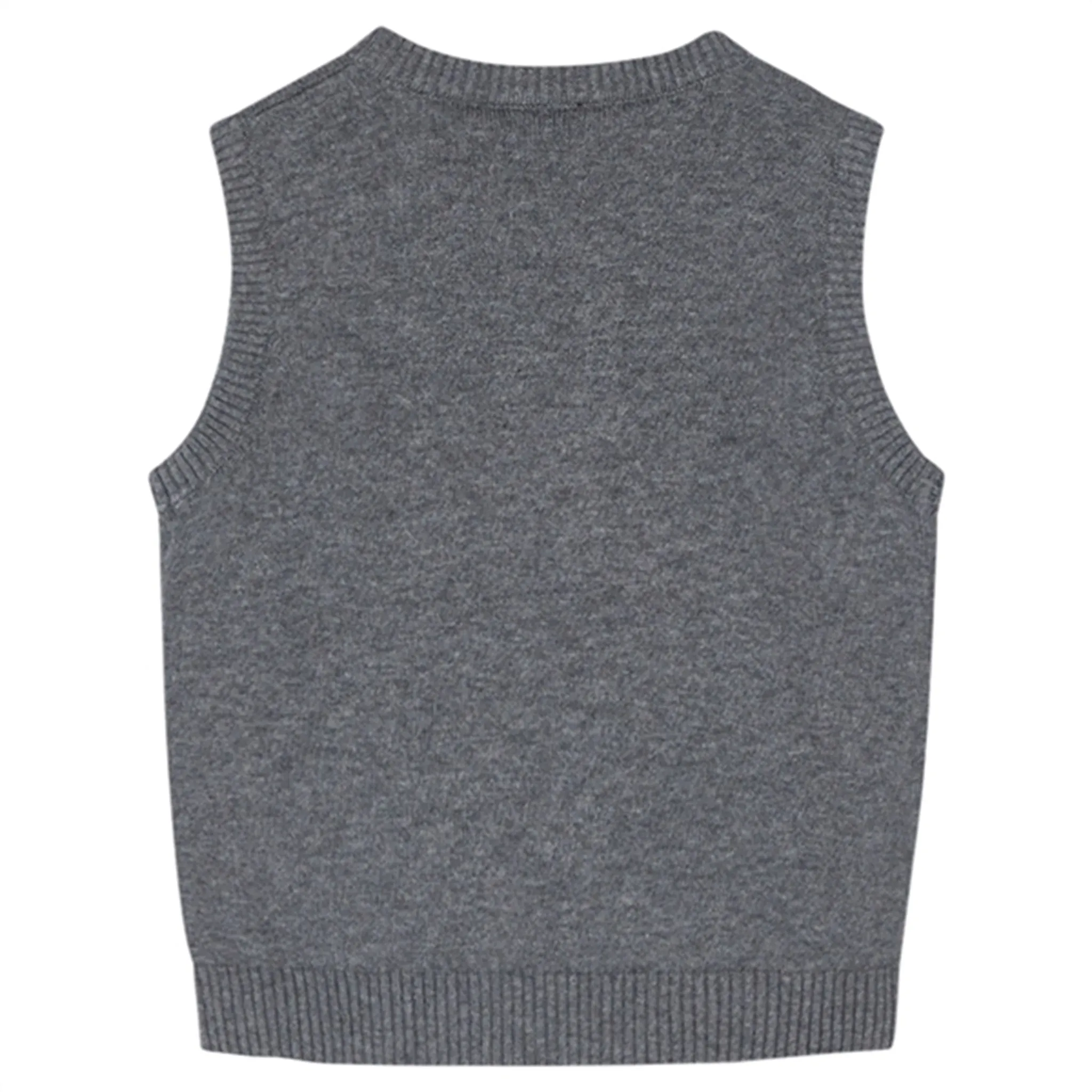 Hust & Claire Mini Wool Grey Prince Vest