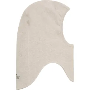 Huttelihut Camel Melange Balaclava Cotton Rib