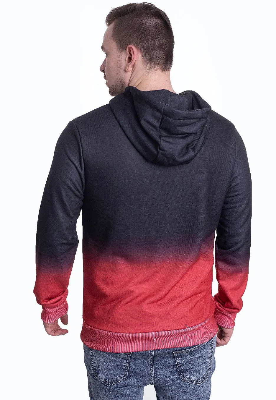 HYPE. - Fade Script Black/Red - Hoodie