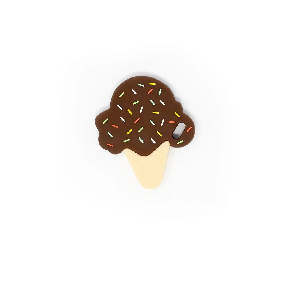 Ice Cream Silicone Teether - BPA Free Silicone