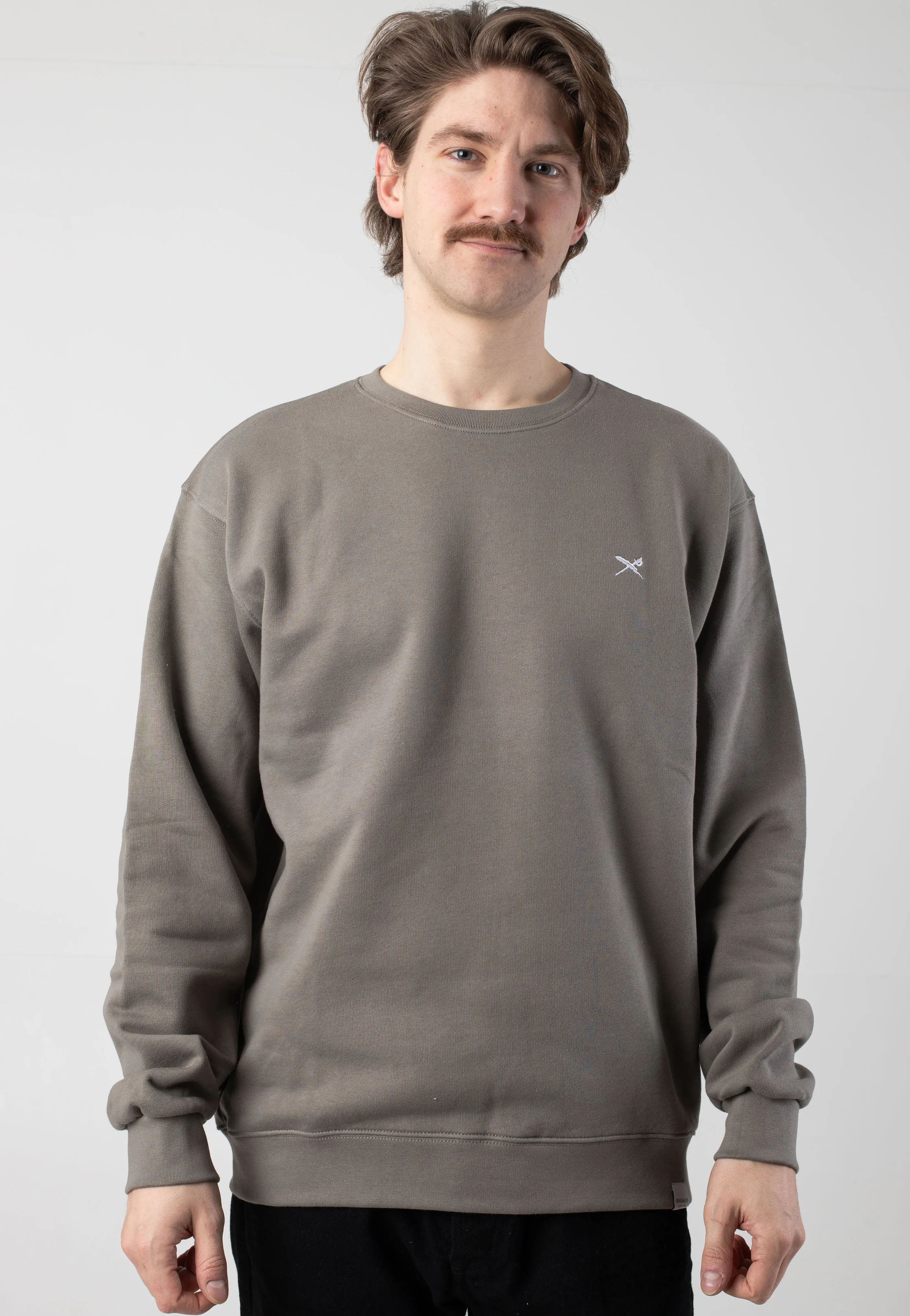 Iriedaily - Mini Flag 2 Crew Smokey Olive - Sweater