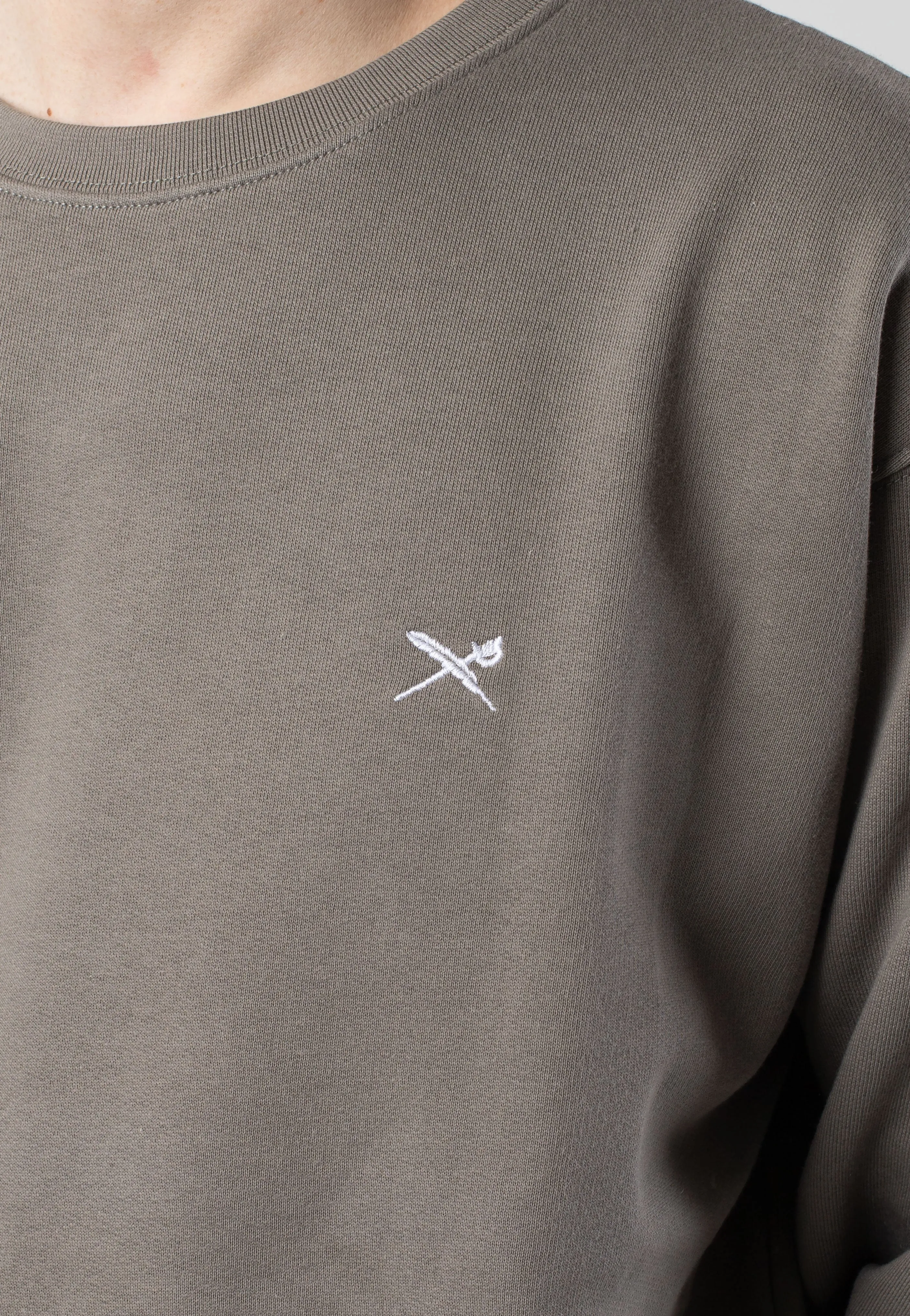 Iriedaily - Mini Flag 2 Crew Smokey Olive - Sweater