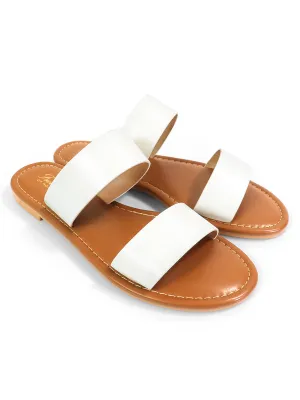 Janelle Double Band Flat Sandal