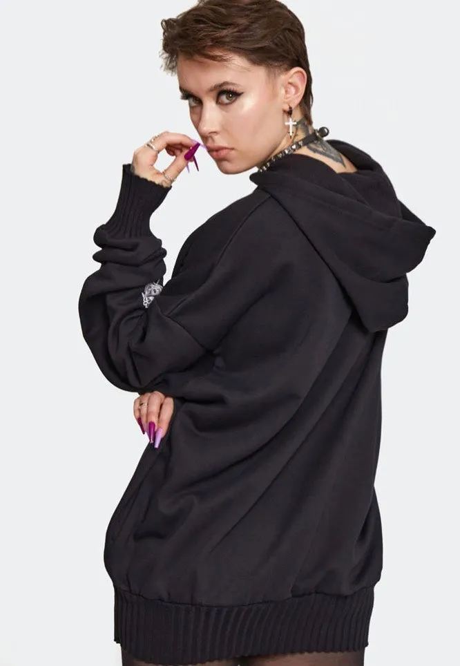 Jawbreaker - Vitriol Printed Oversized Black - Hoodie