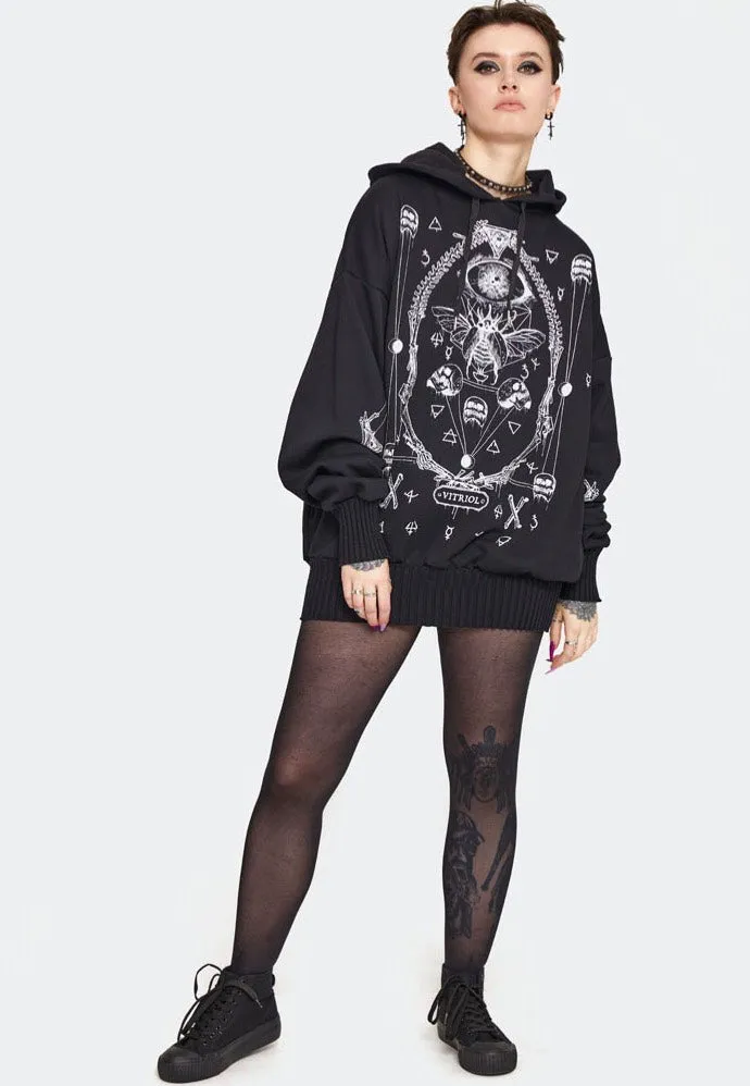 Jawbreaker - Vitriol Printed Oversized Black - Hoodie