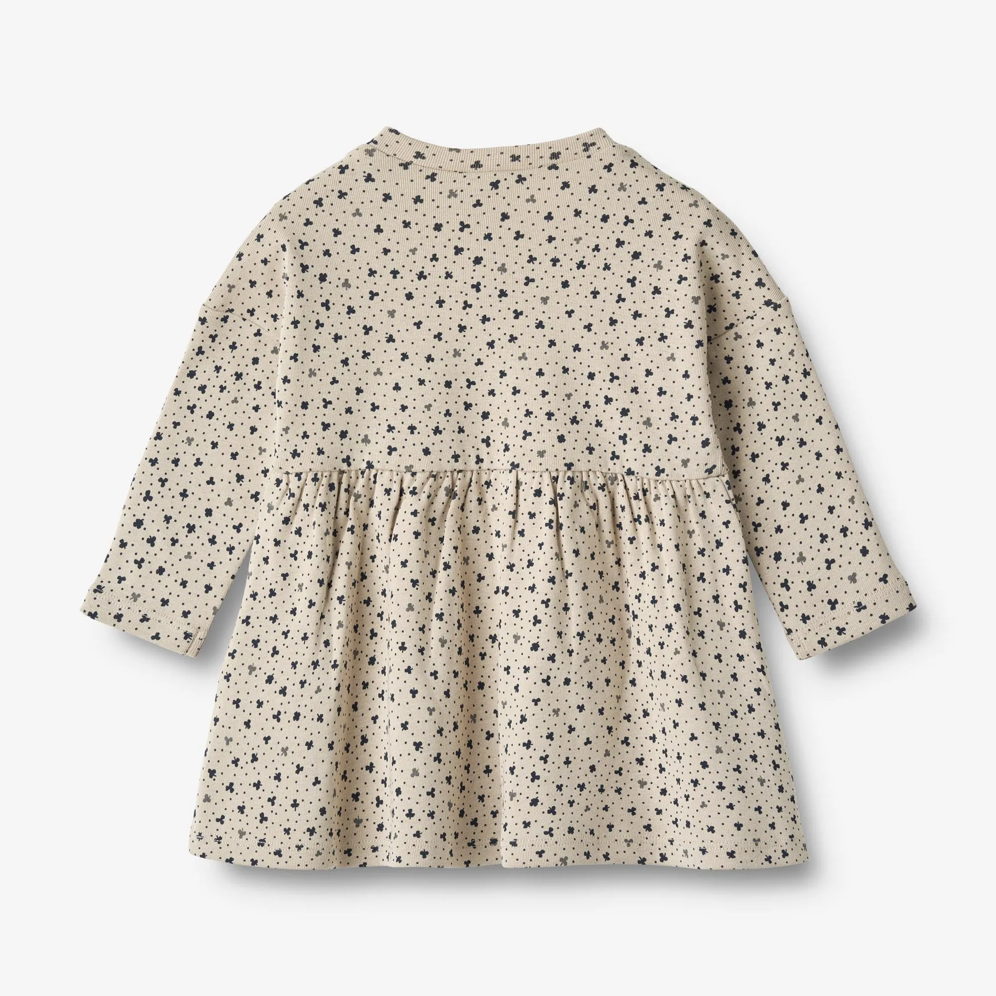 Jersey Dress Emmy | Baby - soft beige clover Wheat