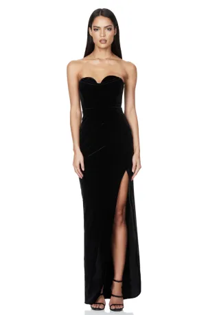 Jezebel Gown Black by Nookie