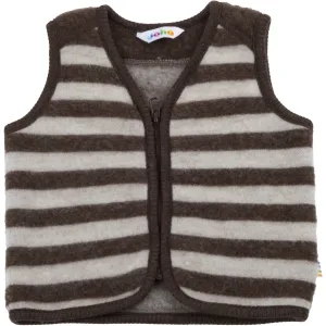 Joha Wool Brown Vest