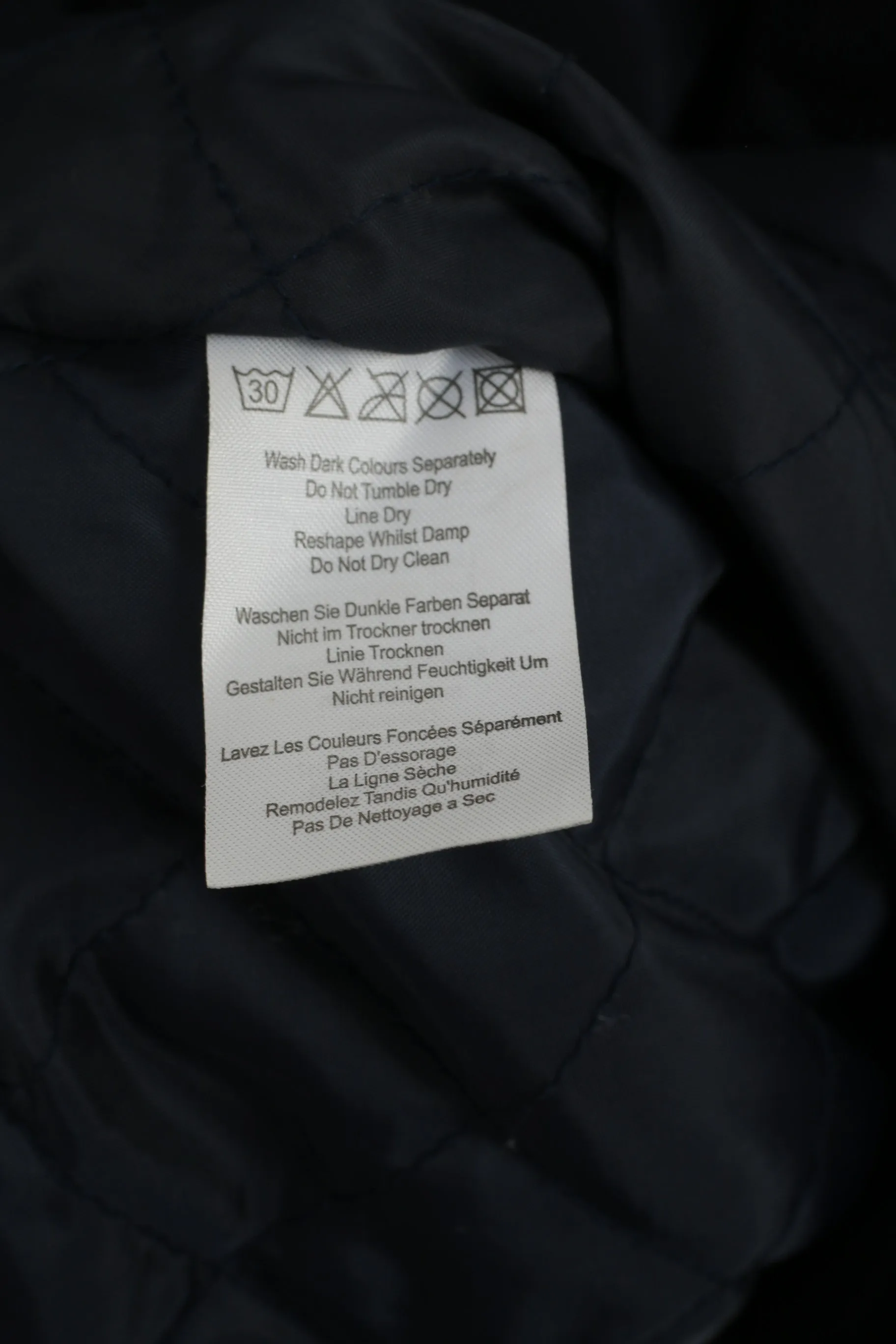 Joules Women 10 S Jacket Navy Blue Full Zipper Polo England Classic Top