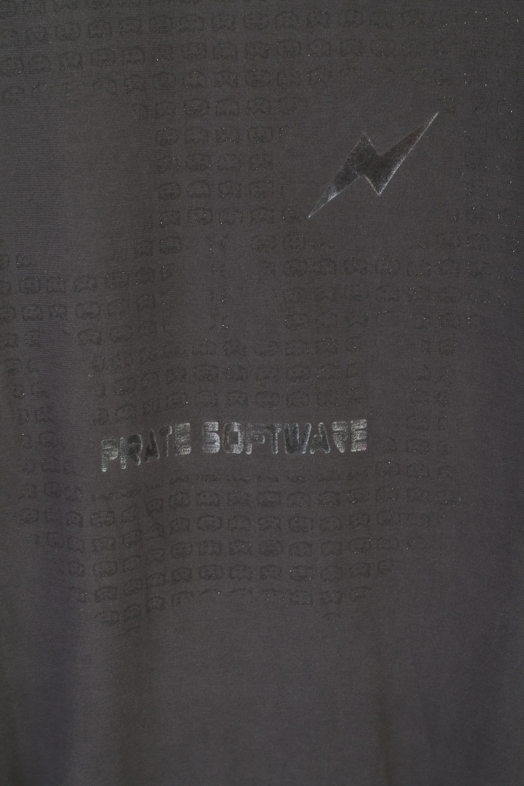 Joystick Junkies Men M Shirt Grey Cotton Graphic Pirate Software Gaming Top