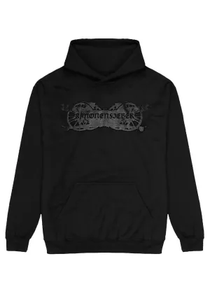 Kanonenfieber - Logo Limited Black On Black - Hoodie