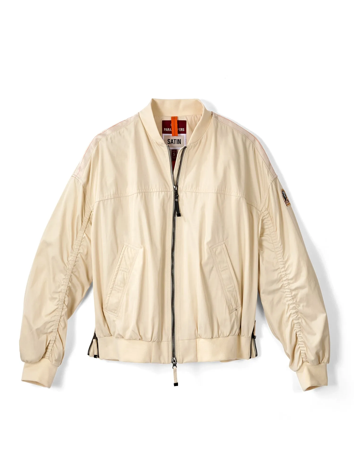 Kathryn Satin Twill Bomber Jacket