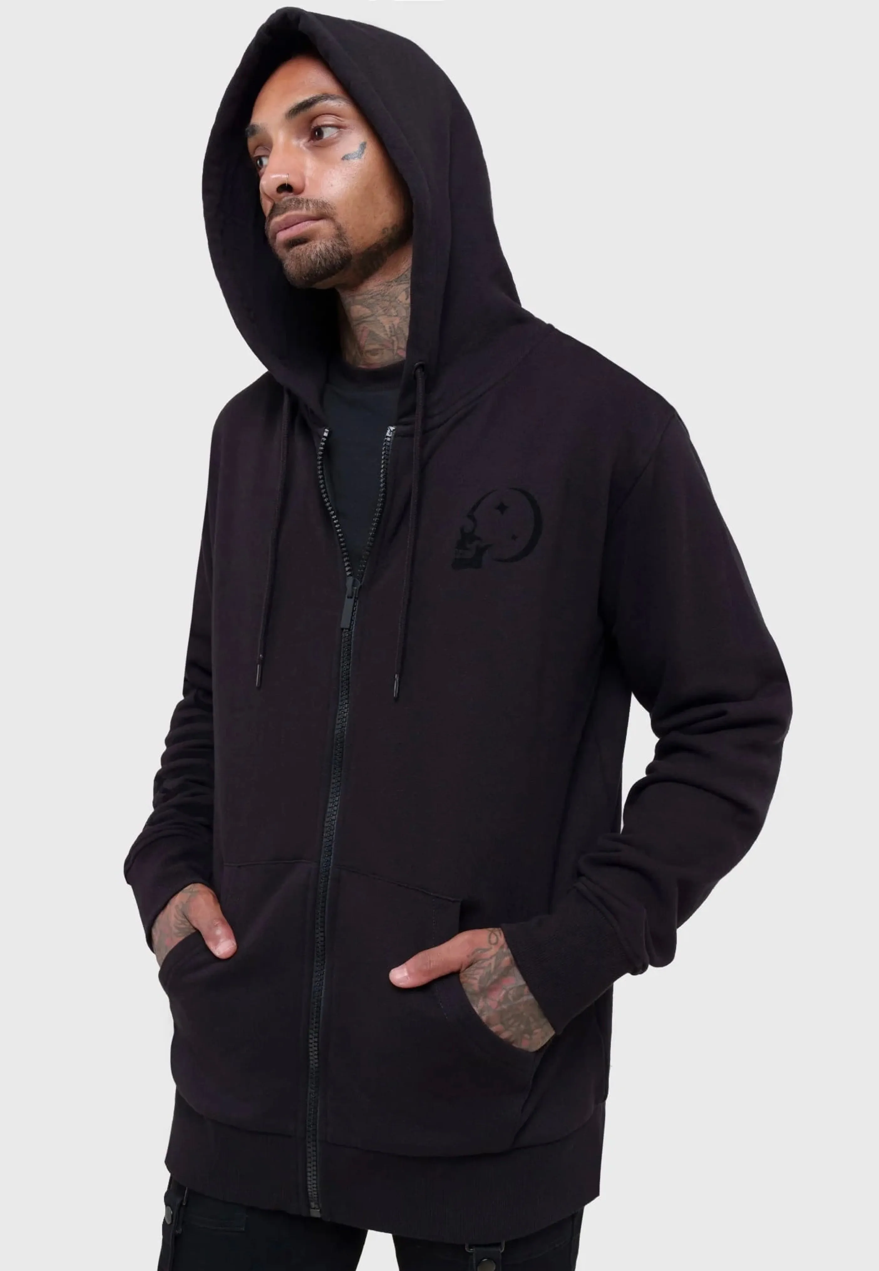 Killstar x Kihilist - Kihilist Oversized Black - Zipper