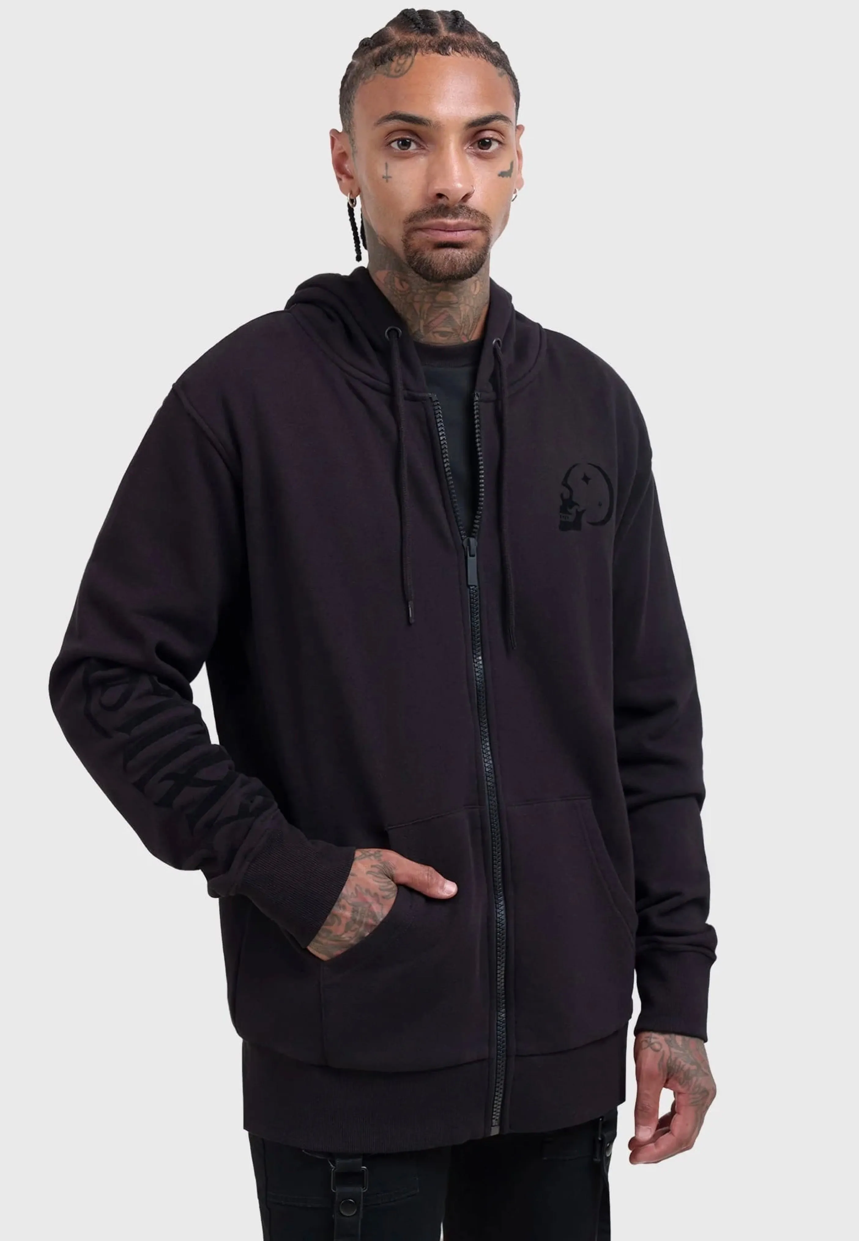 Killstar x Kihilist - Kihilist Oversized Black - Zipper