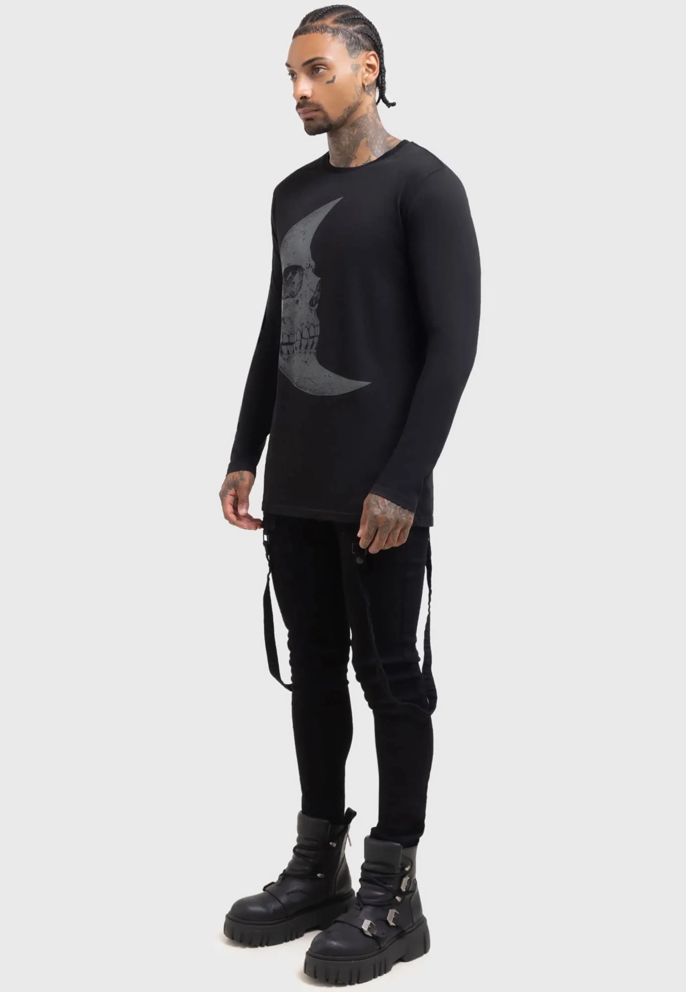 Killstar x Kihilist - Lunar Crescent Black - Longsleeve