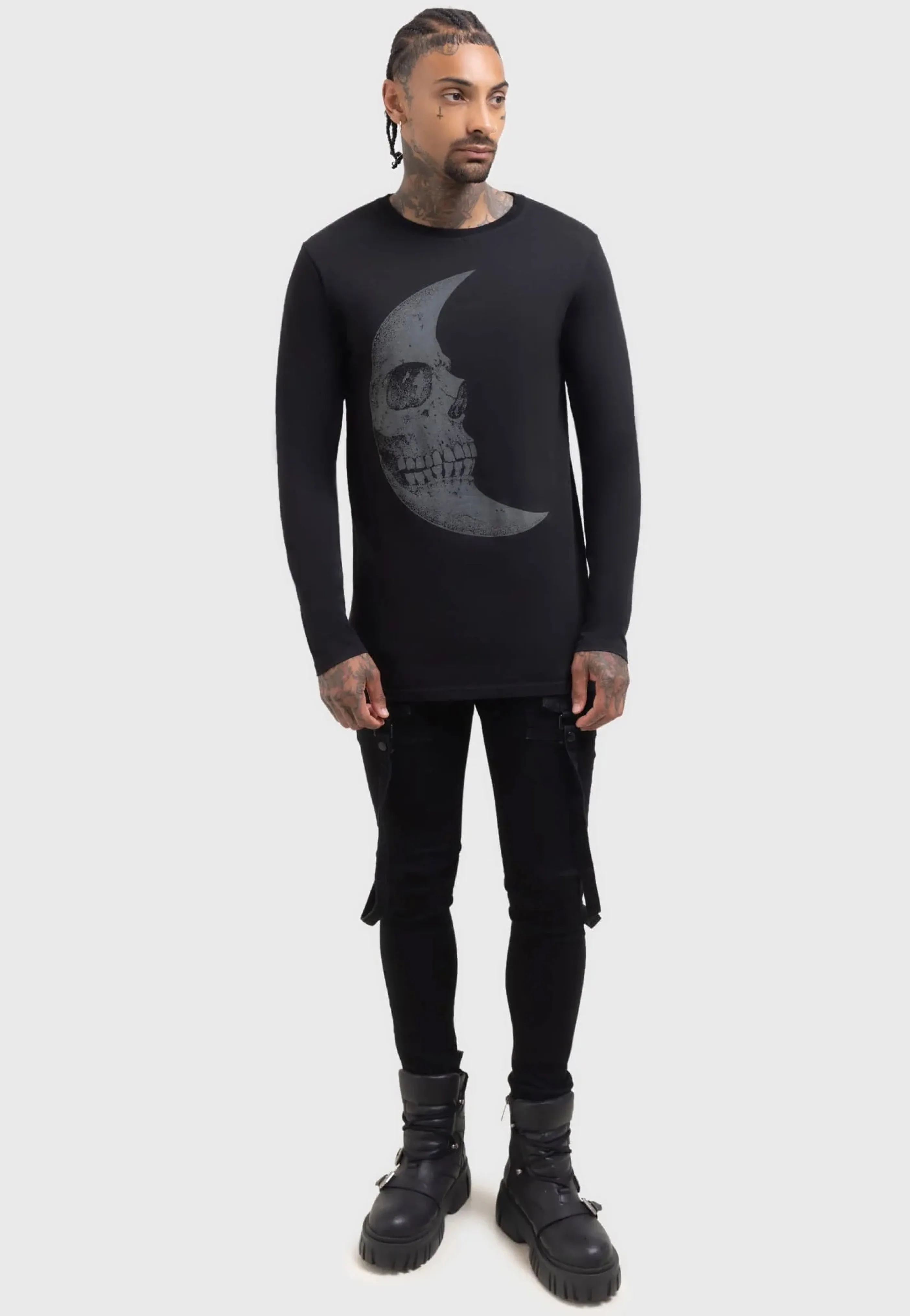Killstar x Kihilist - Lunar Crescent Black - Longsleeve