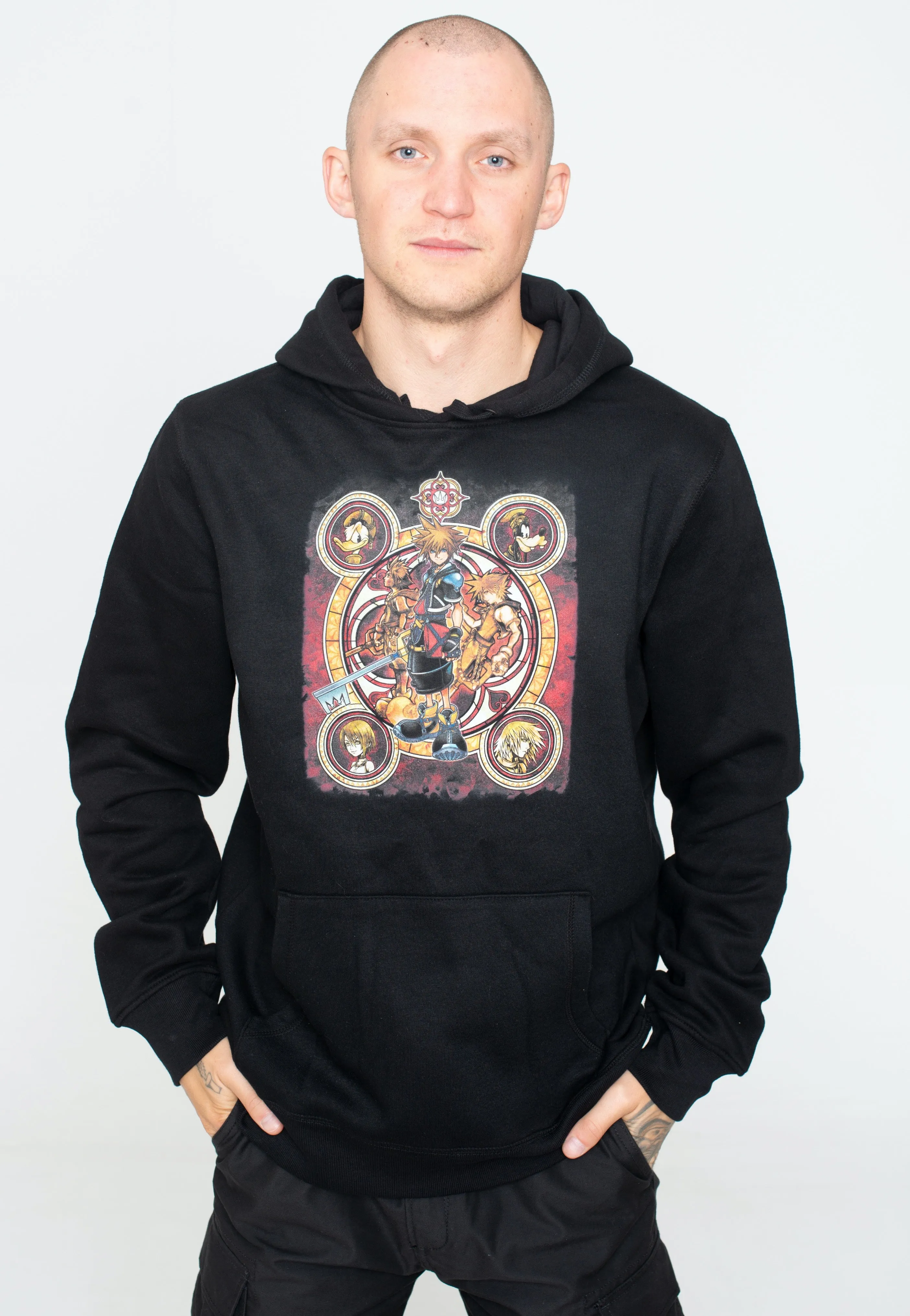 Kingdom Hearts - Group Circle - Hoodie