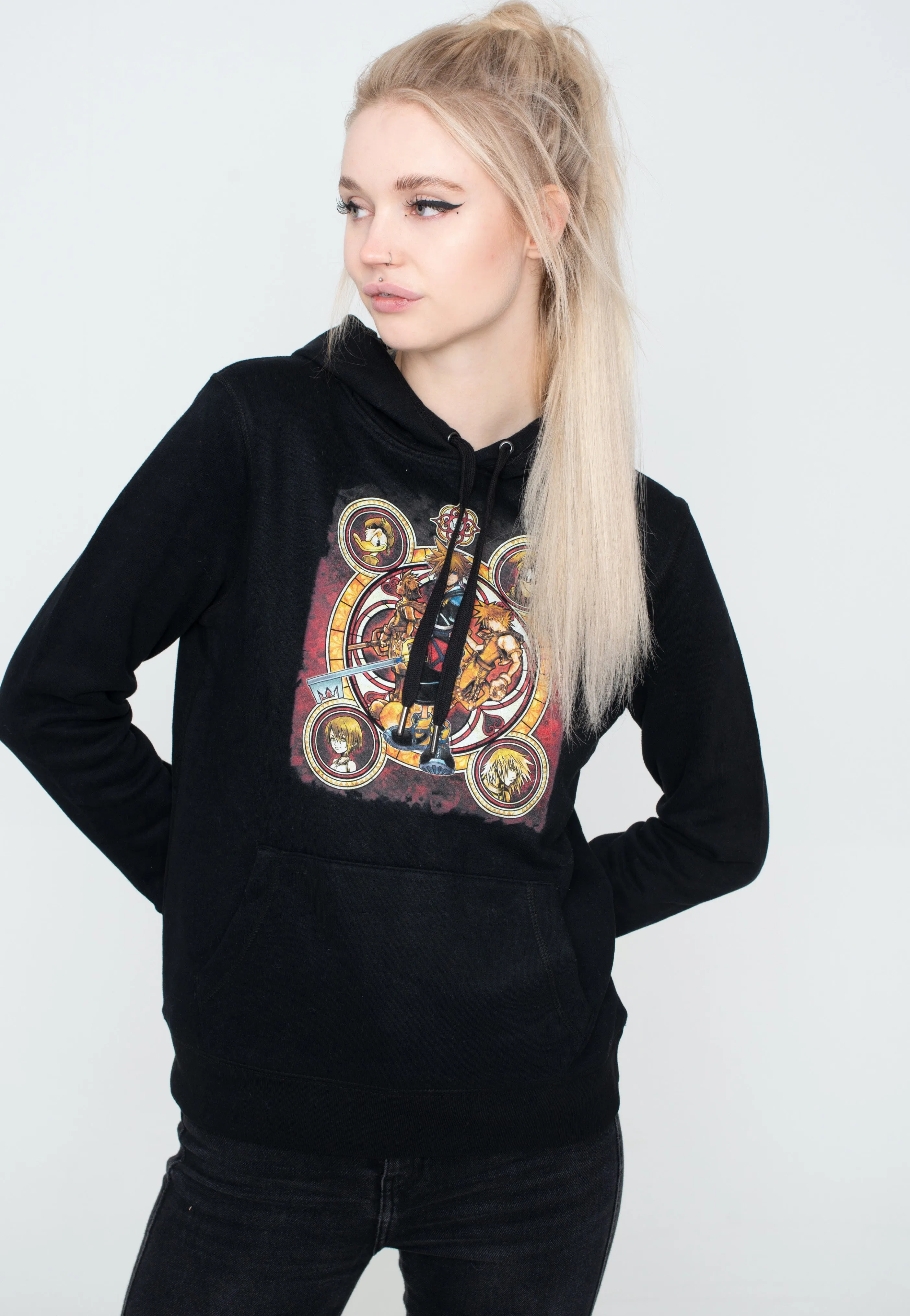 Kingdom Hearts - Group Circle - Hoodie