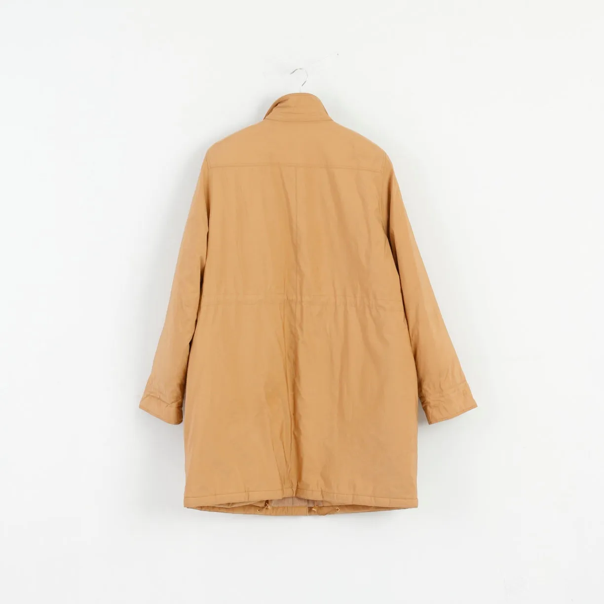 Klepper Women 22 48 Coat Shiny Brown Padded Aqua Stop Full Zipper Top