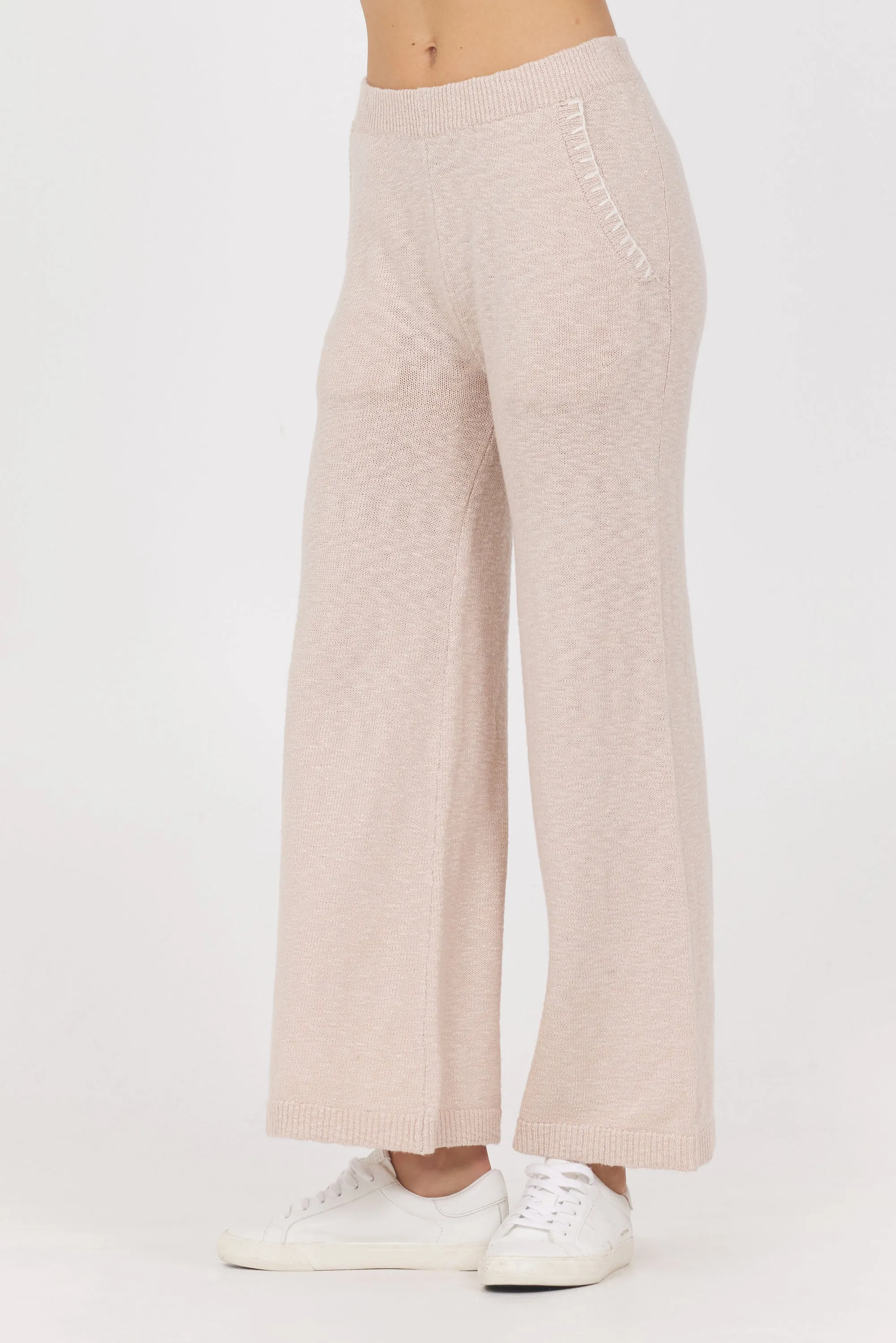 Knit Pants w/ Whipstitch