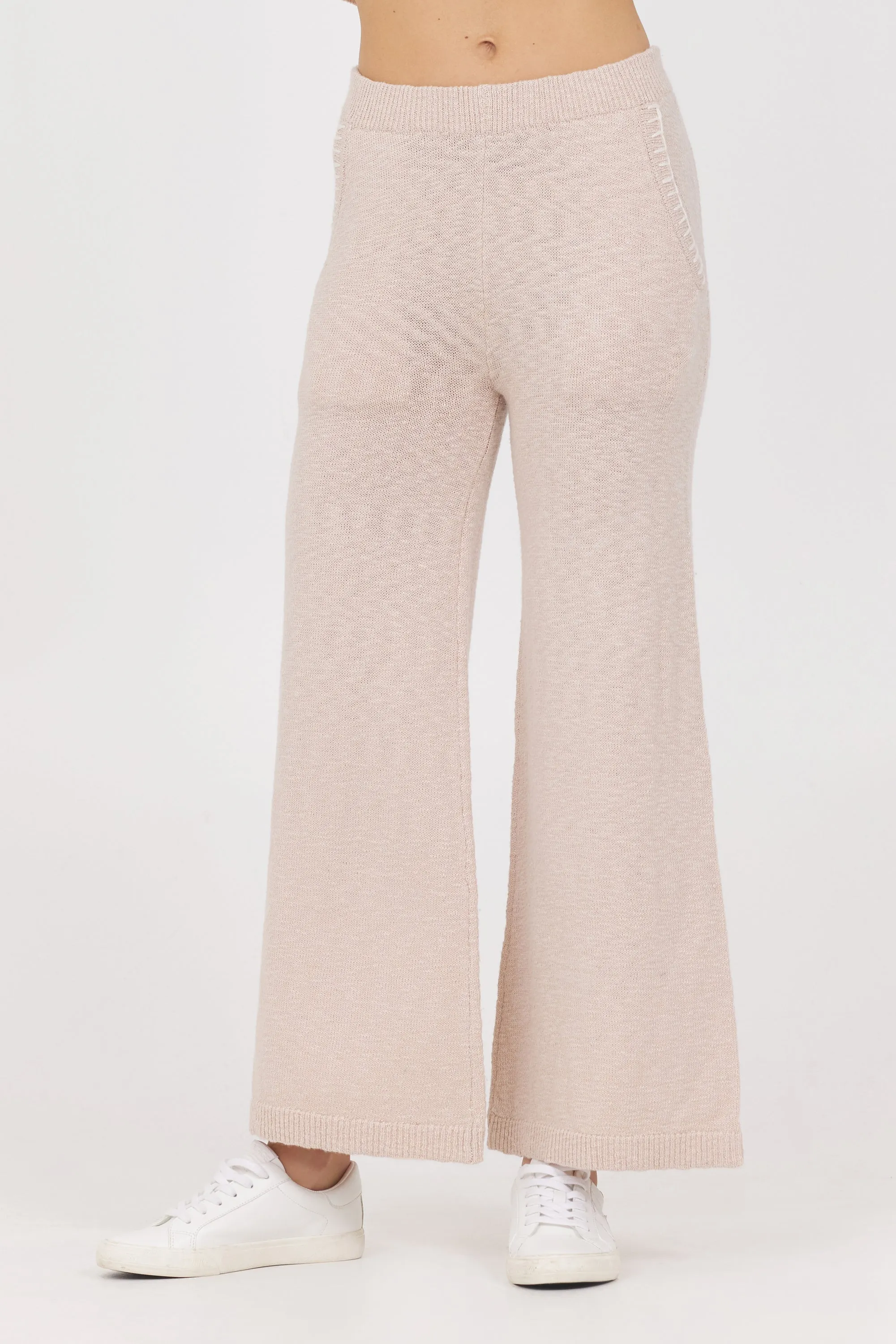 Knit Pants w/ Whipstitch
