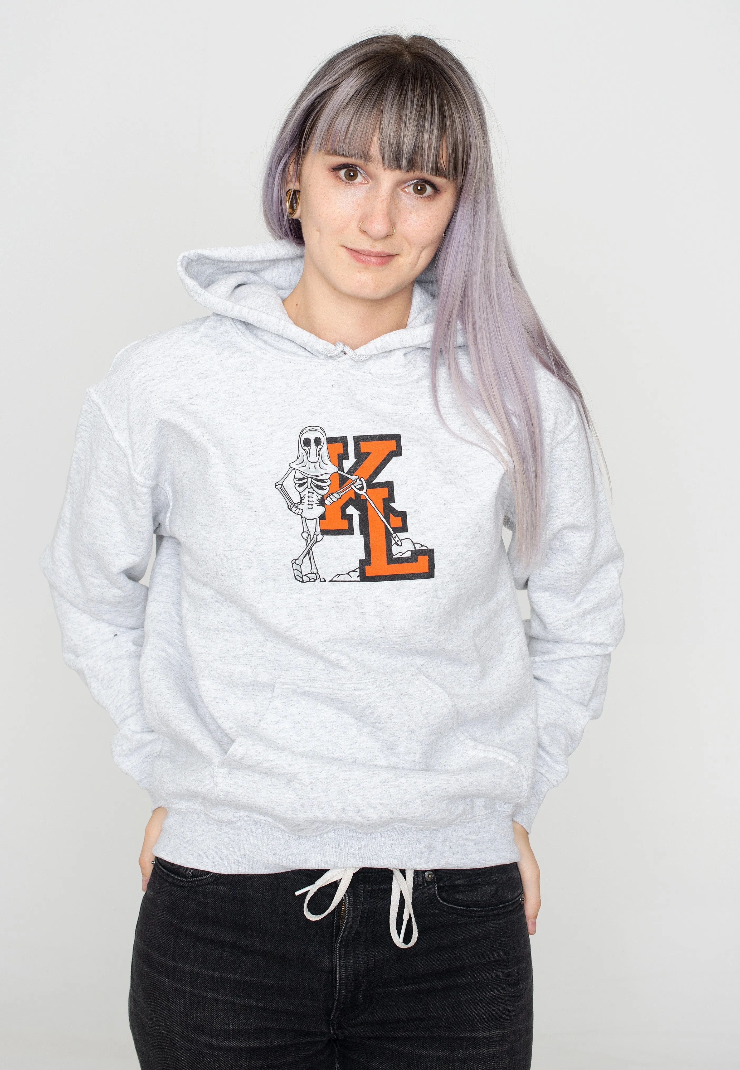 Knocked Loose - Grave Digger Ash Grey - Hoodie