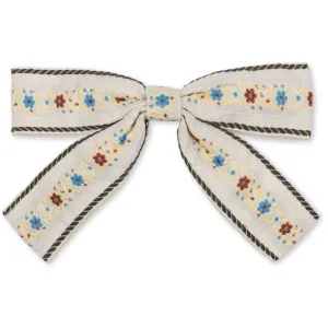 Konges Sljd Beige Ribbon Bowie Hair Clip
