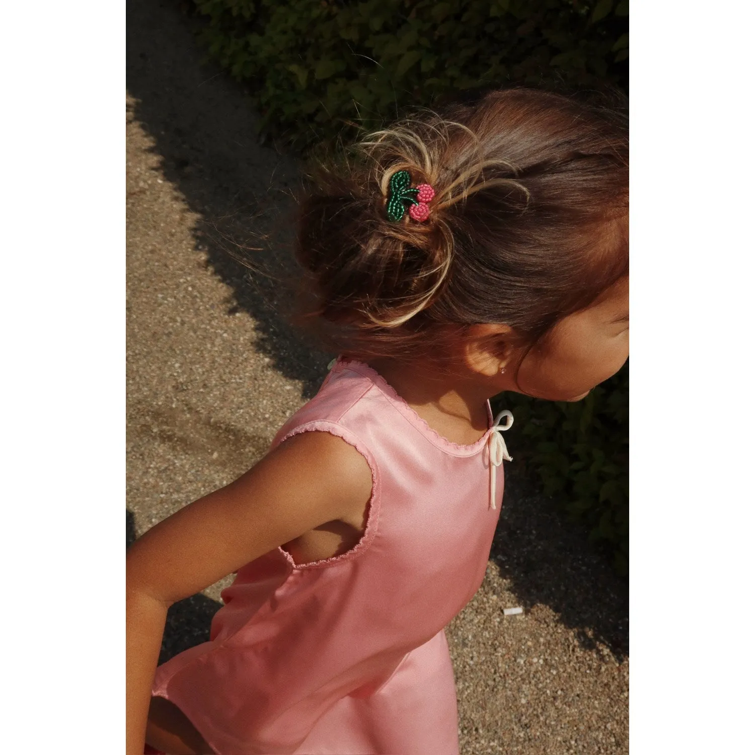 Konges Sljd Cherry 2 Pack Pearly Hair Clips Cherry