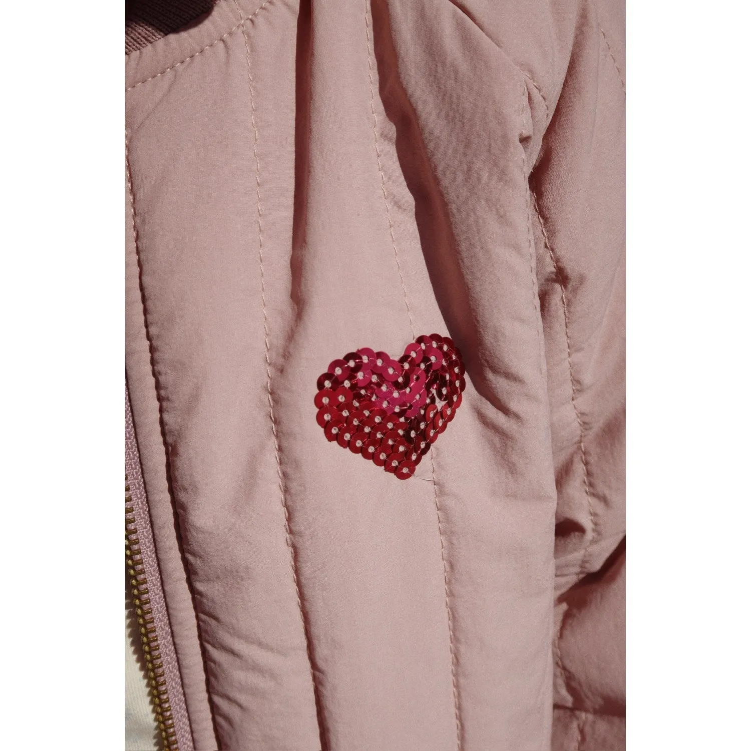 Konges Sljd Deauville Mauve Juno Bomber Jacket