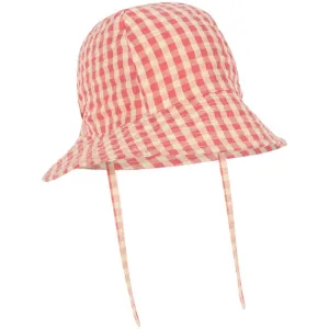 Konges Sljd Flamingo Plume Check Kim Solhat GOTS