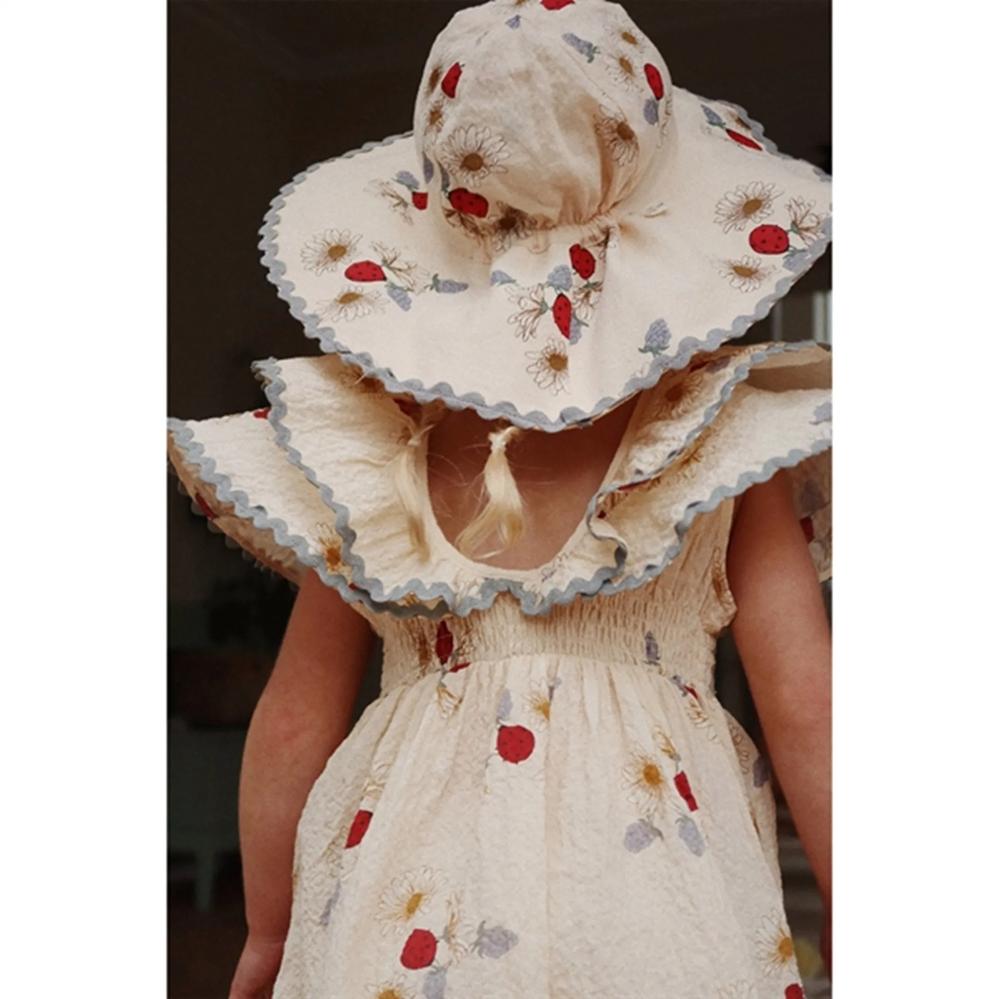 Konges Sljd Ladybug Elin Sun Hat