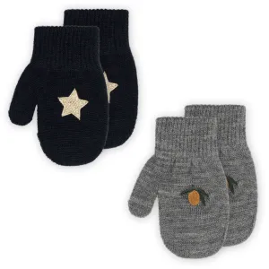 Konges Sljd Mix Pack 2 Pack Frill Mittens
