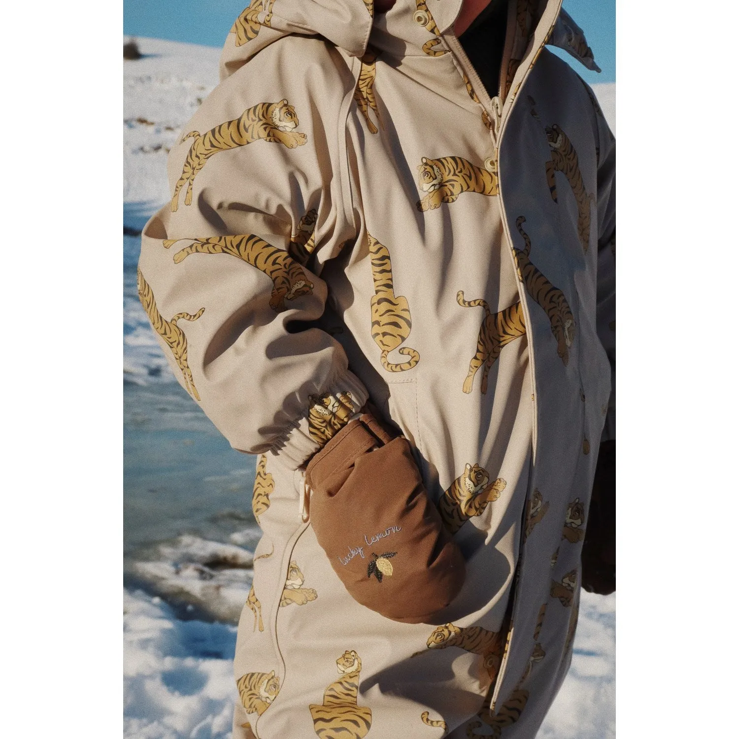 Konges Sljd Walnut Nohr Snow Mittens