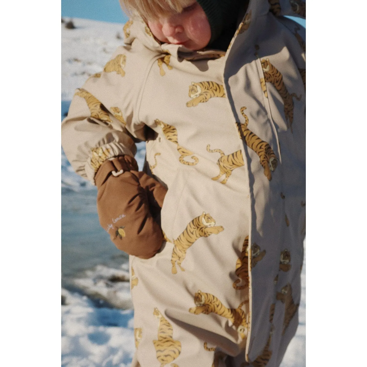 Konges Sljd Walnut Nohr Snow Mittens