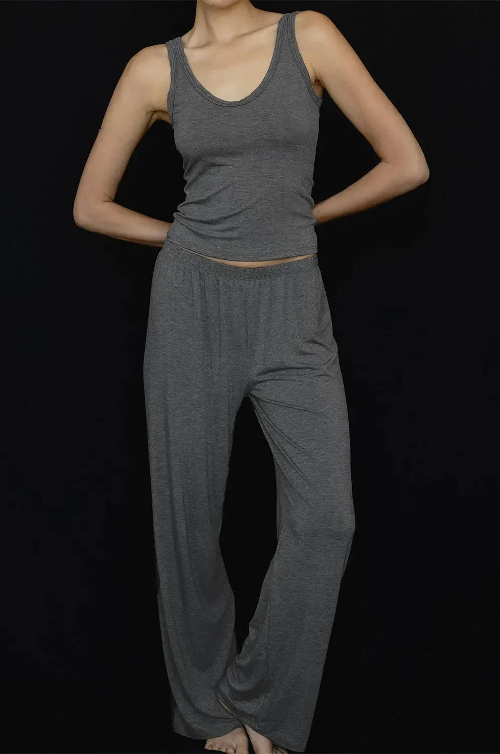 KYE INTIMATES - RECLINE SLEEP PANTS - CHARCOAL